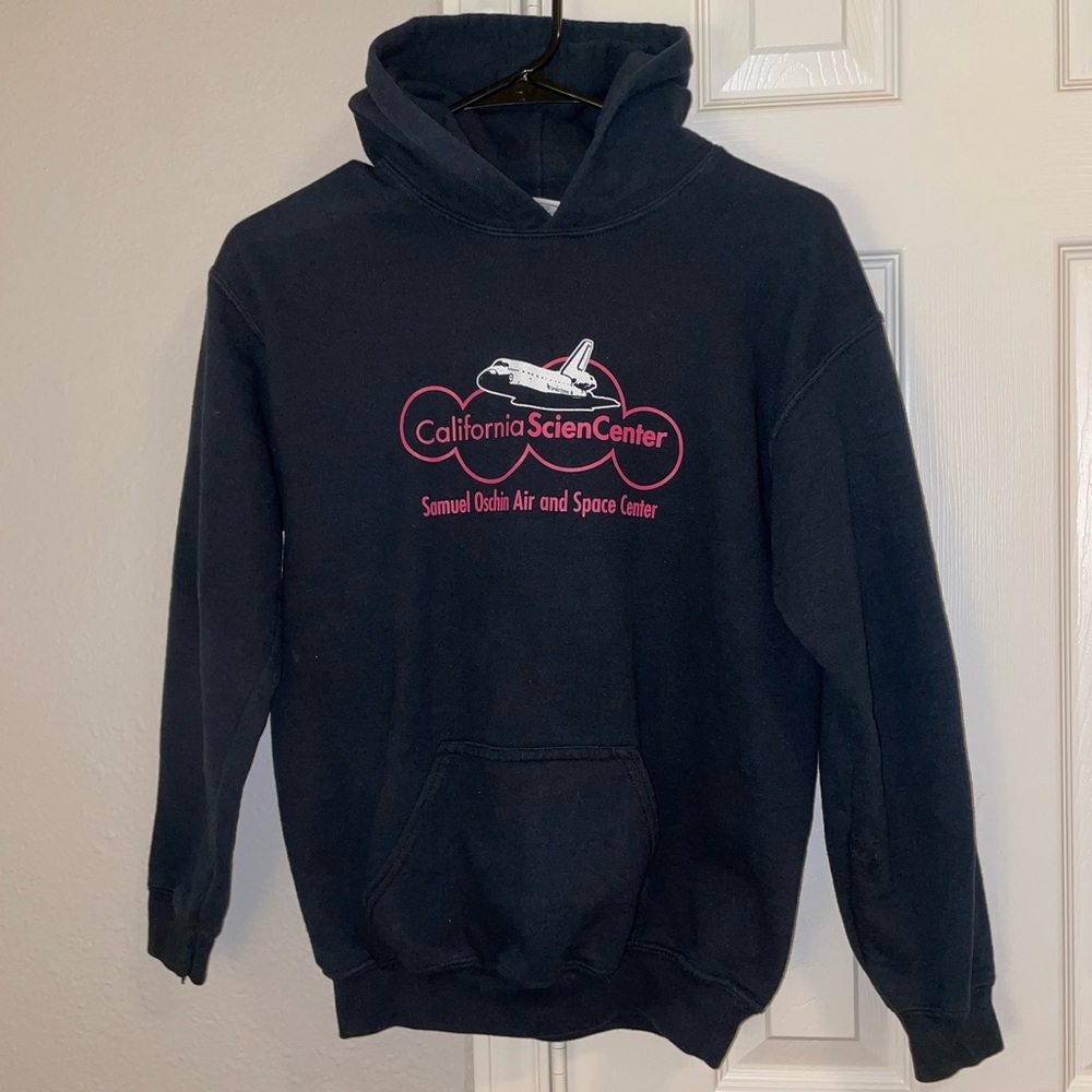 California Science Center - Kids black hoodie - Youth large